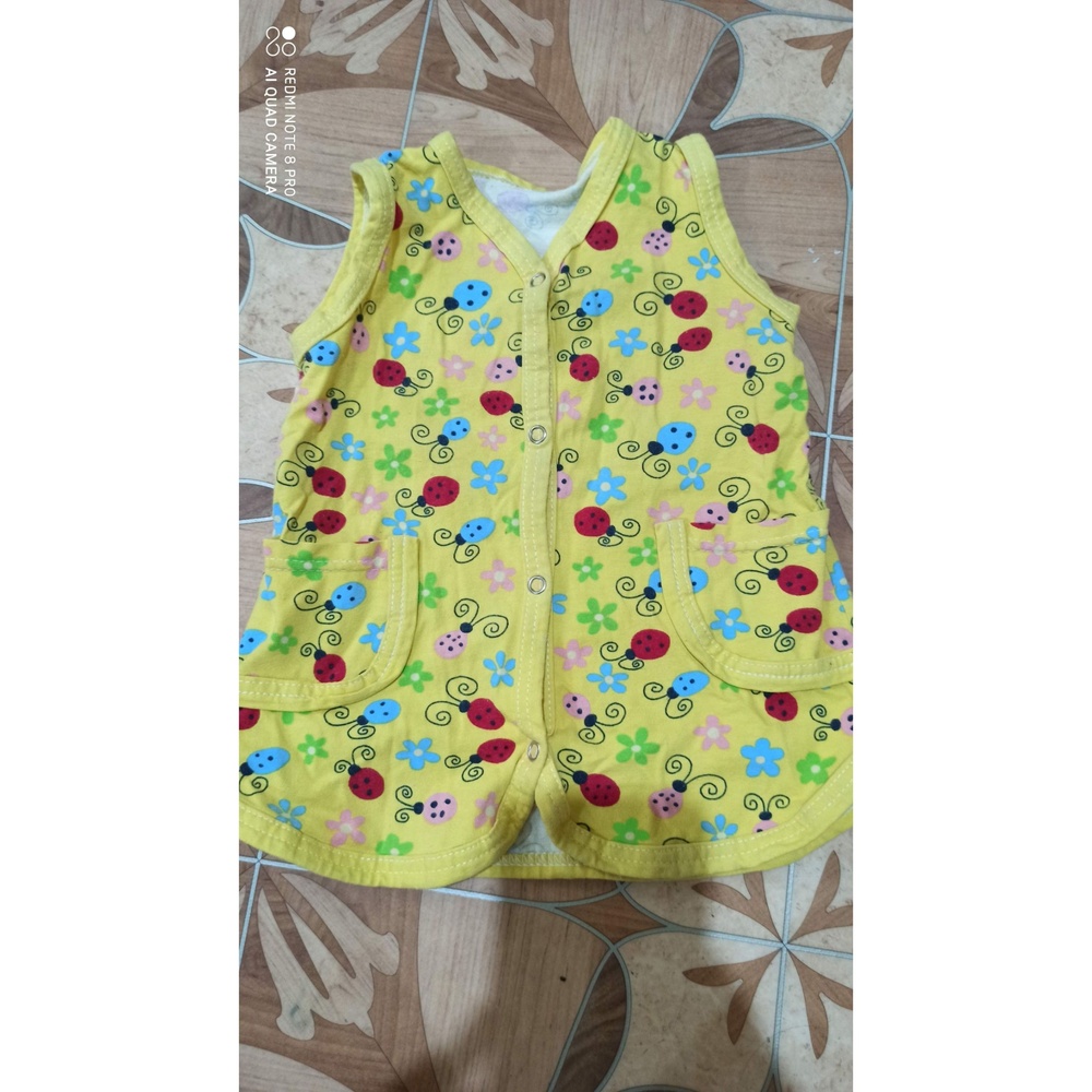 Baby Vest Baby Yellow
